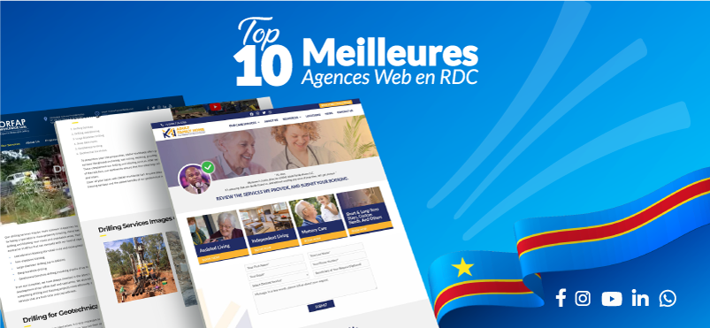 Top 10 des Meilleures Agences Web en RDC - Maniflex Ltd