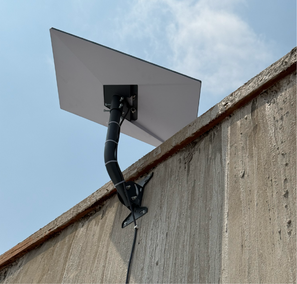 Starlink Uganda Standard kit installed at a residence in Uganda
