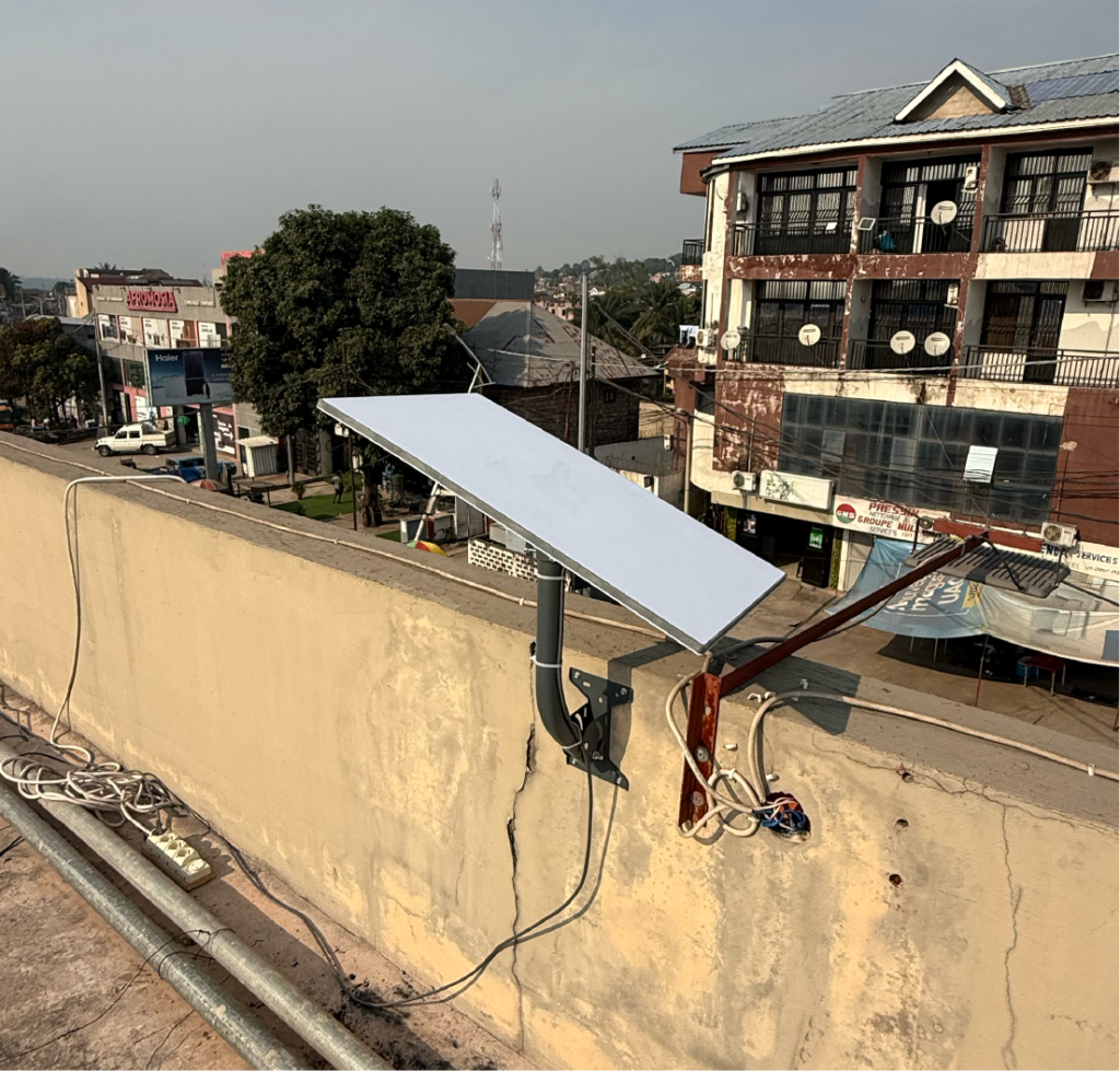 Starlink Uganda Standard kit installed in Nsambya