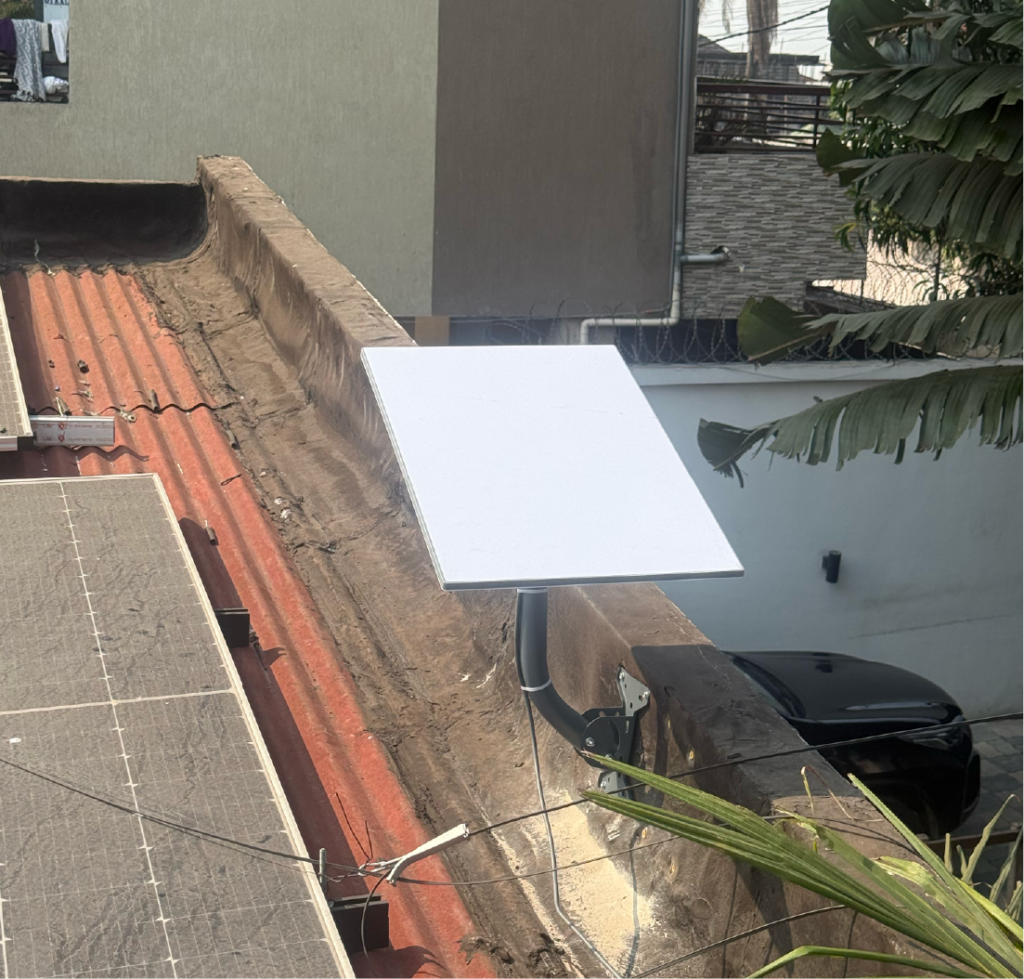 Starlink Uganda Standard kit v4 installed in Ntinda