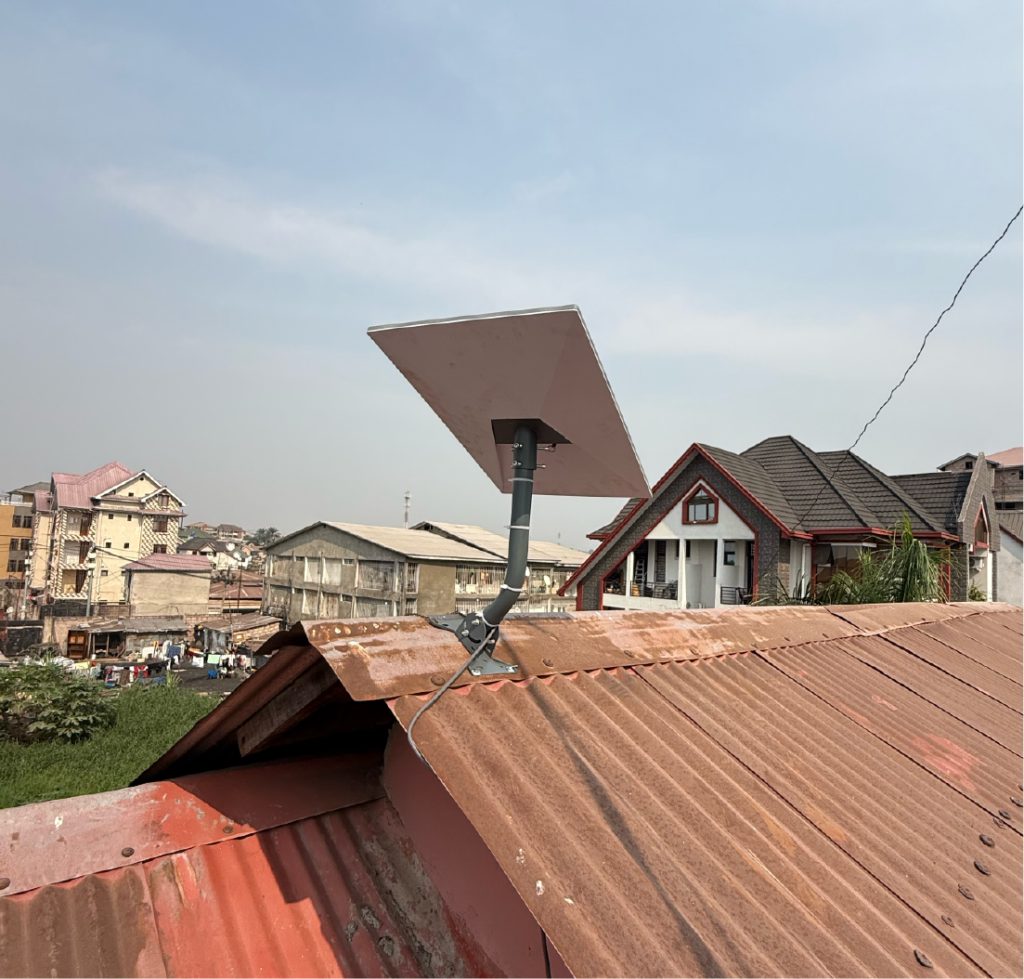 Starlink Uganda Starndard kit installed in Kansanga