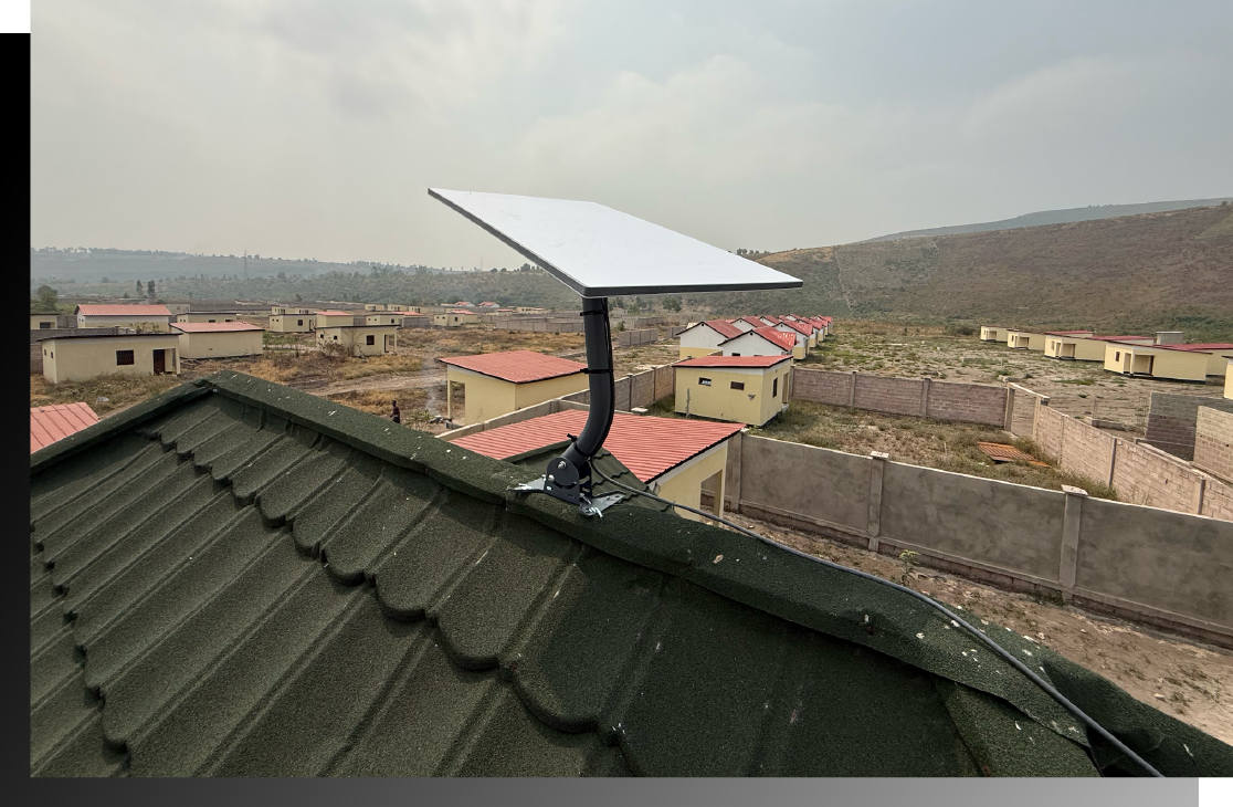 Starlink Uganda installation in remote areas