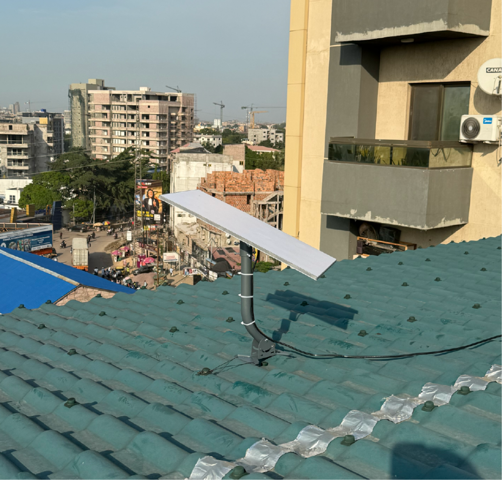 Starlink Uganda standard kit installed in Mbarara