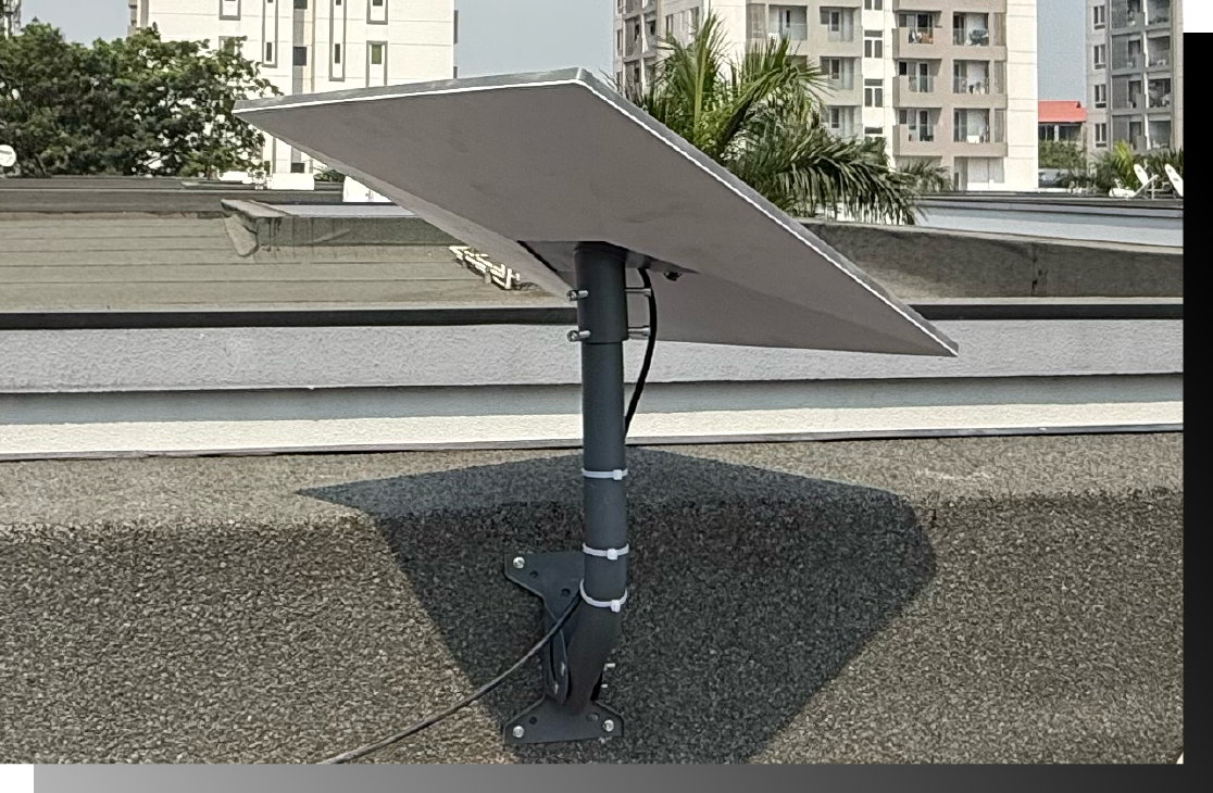 Starlink Uganda standard kit installed
